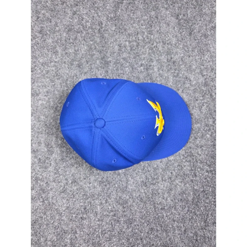 Richardson PTS20 Baseball Hat Mens LG-XL Blue Yellow K Logo Performance Cap